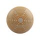 Mustard Stripe Flat Ceramic Drawer Knob Online